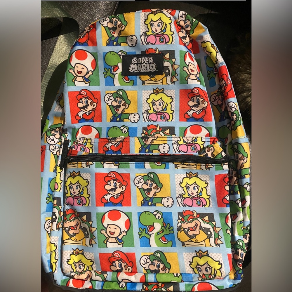 Nintendo Super Mario Multicolor  Backpack standard size